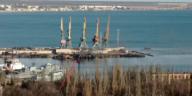 Fotot e reja tregojnë shkatërrimin total të anijes ruse Novocherkassk nga raketat ukrainase