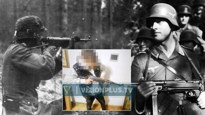 FOTO LAJM/ Automatiku i ushtrisë së Hitlerit kapet në Tiranë