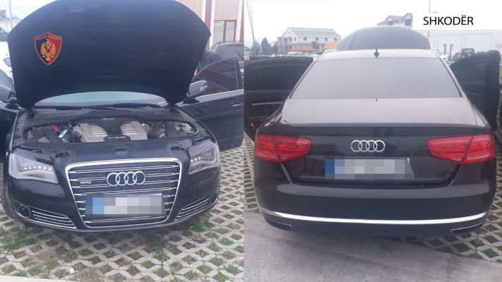 EMRI/ Qarkullonte me “Audi” të blinduar, bllokohet automjeti në Shkodër, gjobitet drejtuesi