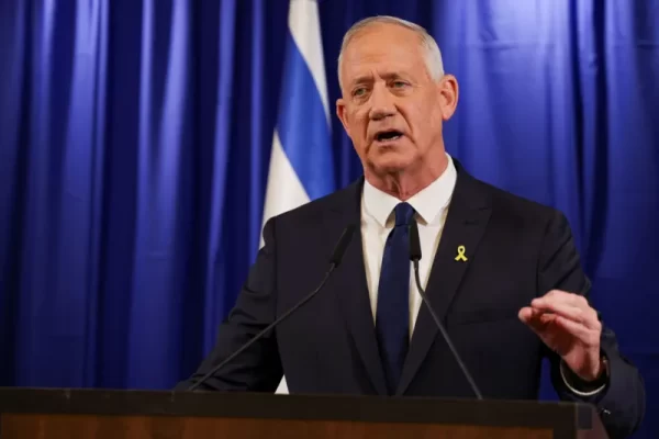 Jep dorëheqjen nga qeveria e jashtëzakonshme ministri izraelit i kabinetit të luftës, Benny Gantz