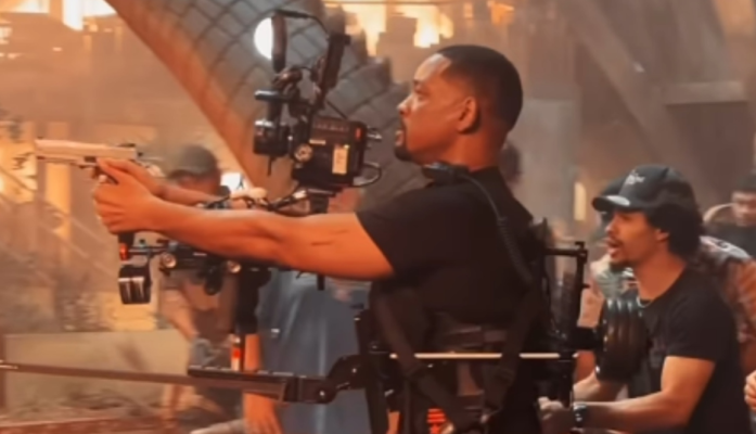 Aktor dhe kameraman në të njëjtën kohë, Will Smith impresionon botën me videon nga shesh xhirimi
